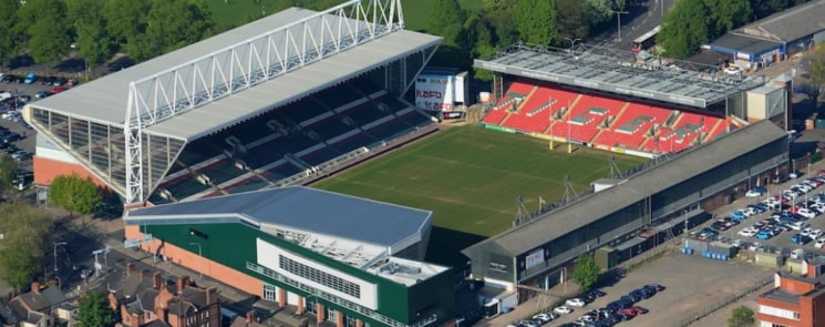 Welfor Road rugby stadium, Leicester